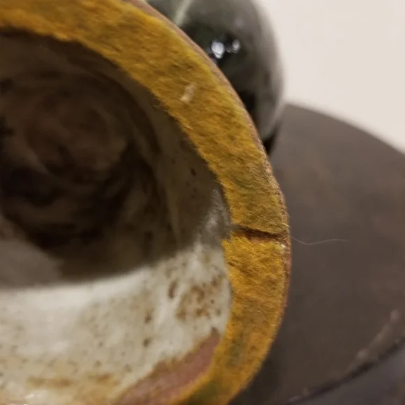 Vintage Mid Century Modern Ceramic Vase by Marguerite Rost - Picture 9 of 15